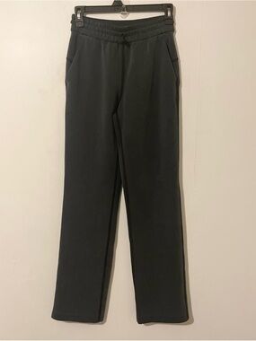 Lululemon Softstreme Grey Sweatpants Lounge Pants Straight Leg Gray Size 2